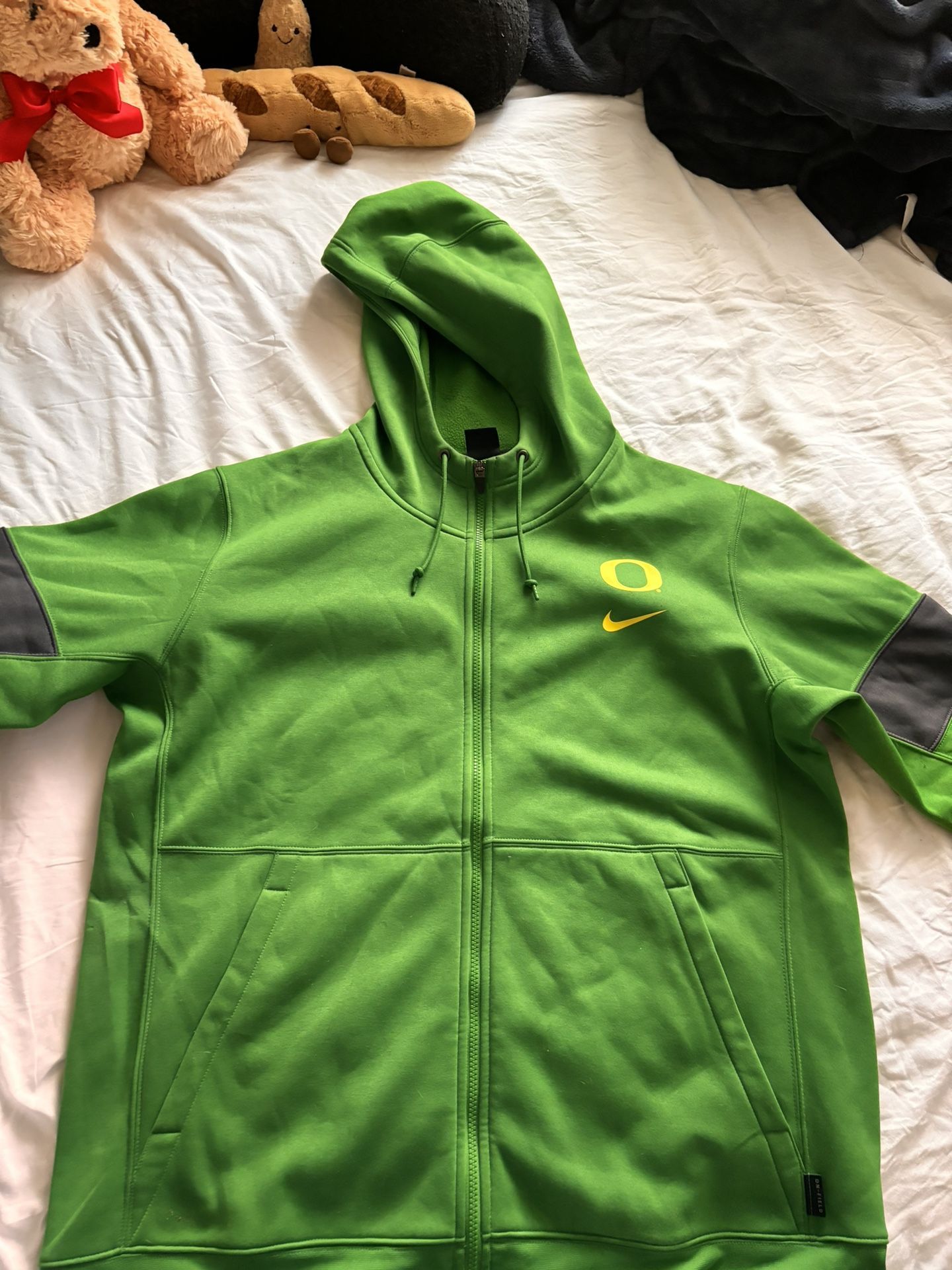 Nike Dri-Fit Oregon Ducks Green Hoodie Jacket