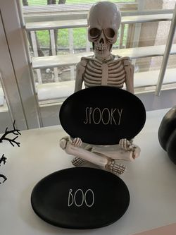 Rae Dunn Halloween Ovals