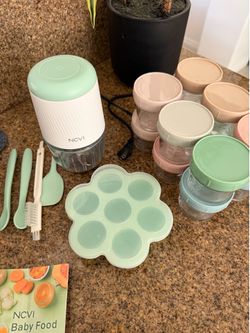 NCVI Baby Food Maker & Storage Set – Complete Kit