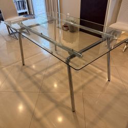 Glass Dining table 