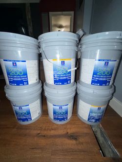 6, 5Gallons Sherwim Williams paint