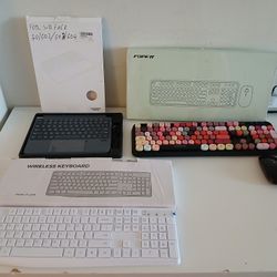 All New.
All for all laptop pc and tablet.
All 10 dollars each or all for Only 20 and i gift an amazing table desk lamp.
Batteries included.
Incredibl