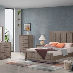 Oak Queen Bedroom Set