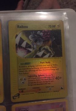 Raikou Reverse on sale Holo