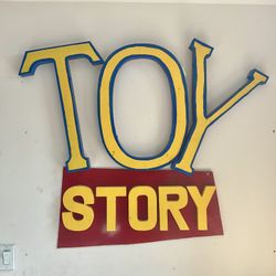 Toy Story Bedroom Or Game room Sign