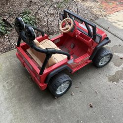 FREE Power Wheels Jeep