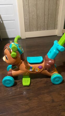 Vtech grow along bounce and push  pony