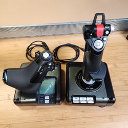 Logitech G Saitek X52 Pro Flight Control System