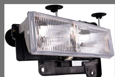 Driver Side Headlight Assembly Compatible with Select Cadillac / Chevrolet / GMC Models
