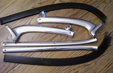62 Impala Windshield Molding Piller Trim