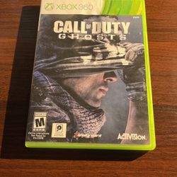 Xbox 360 Call of Duty ghosts