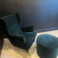 Chair+Ottoman Set