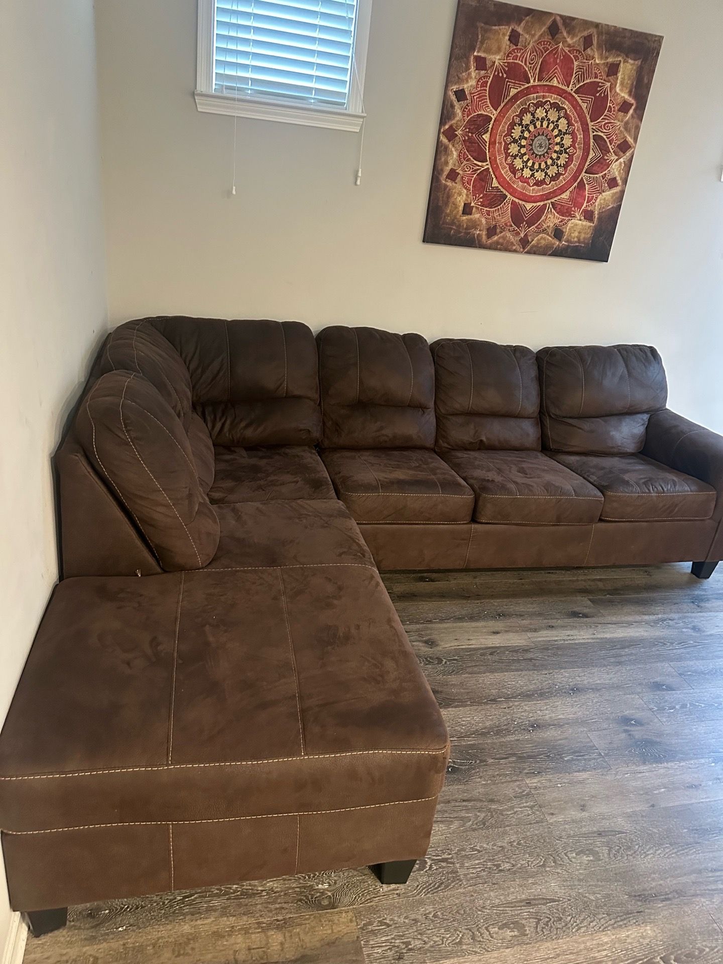 Sectional with sleeper