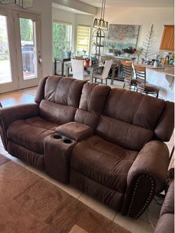 2 piece Sectional and Love Seat