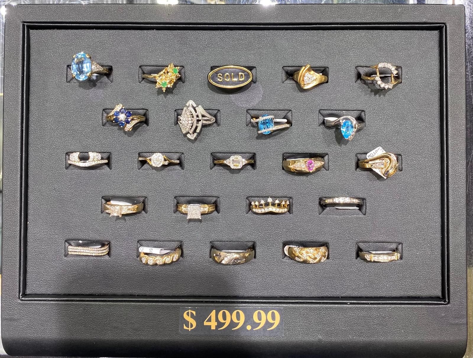 10K/14K Gold Diamond Rings – Clearance Sale $499.99 Each!