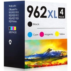 HP 962XL High Yield Compatible Ink Cartridges Pack