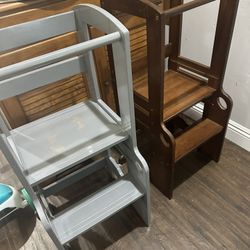 Kids Kitchen Helper Step Stools