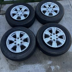 2019 Ford Ranger  Wheels & Bridgestone Dueler Tires – Set of 4