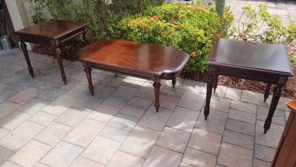 Bombay Company Coffee table/2 end table set