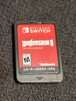 Nintendo Switch Game -- Wolfenstein II The New Colossus