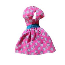 Vintage 1993 Mattel Barbie Great Weekends Fashions Outfit Pink Mini Dress Only