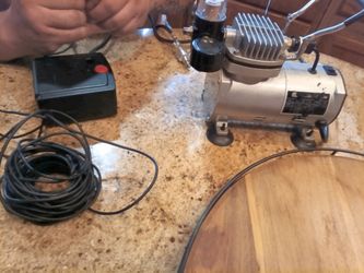 Tattoo Compressor Machine And Nail Gun Kit