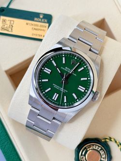 Brand New Oyster Perpetual 41 Green Dial
