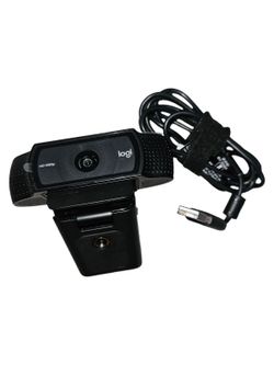 Logitech HD 1080p Webcam - Model C920 VU0060 - Unit Only No Box