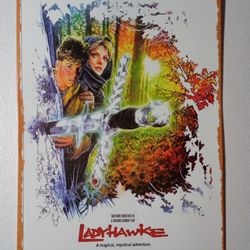 Metal Sign Ladyhawke Vintage Cinema Wall Art Room Aesthetic