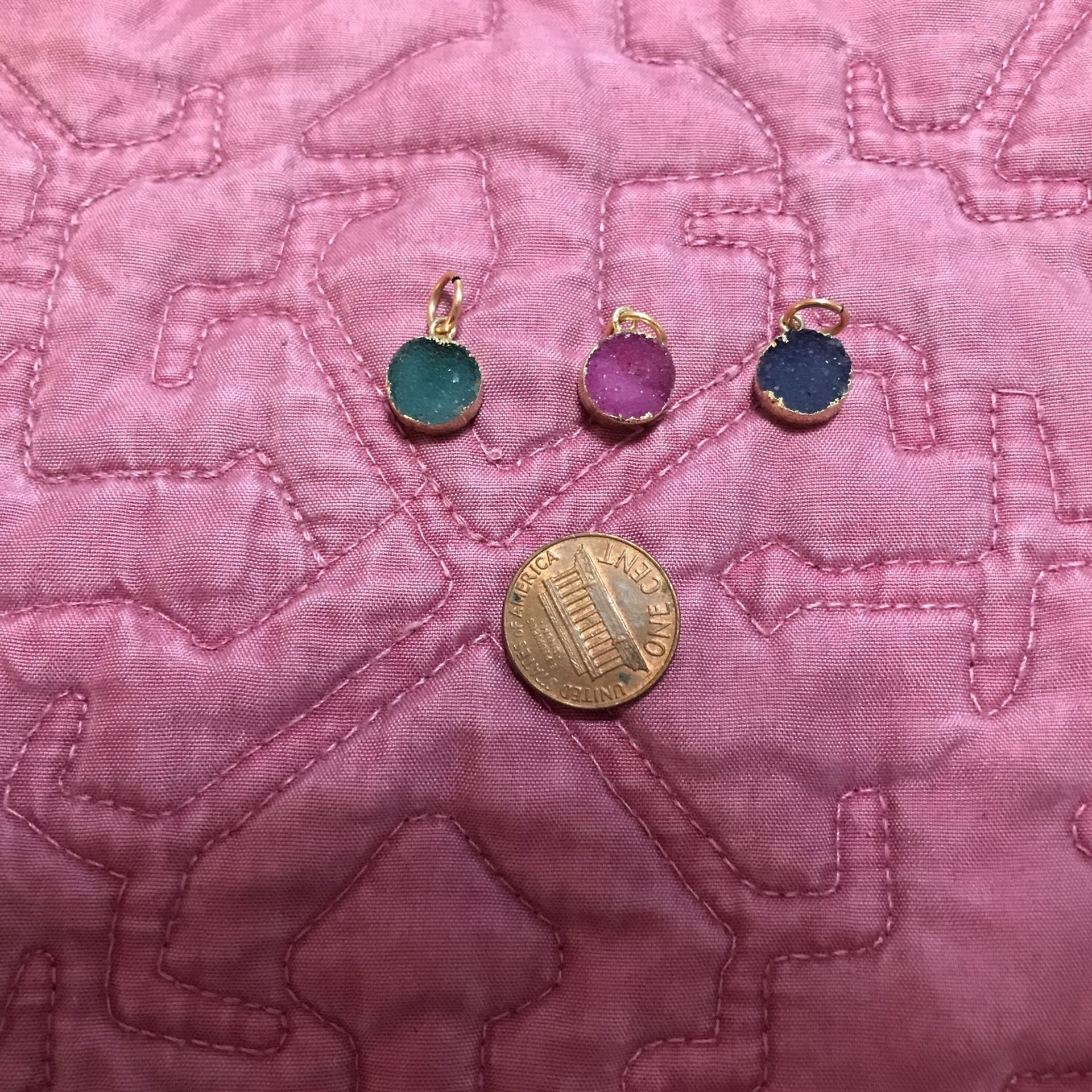 Druzy Necklace Charms