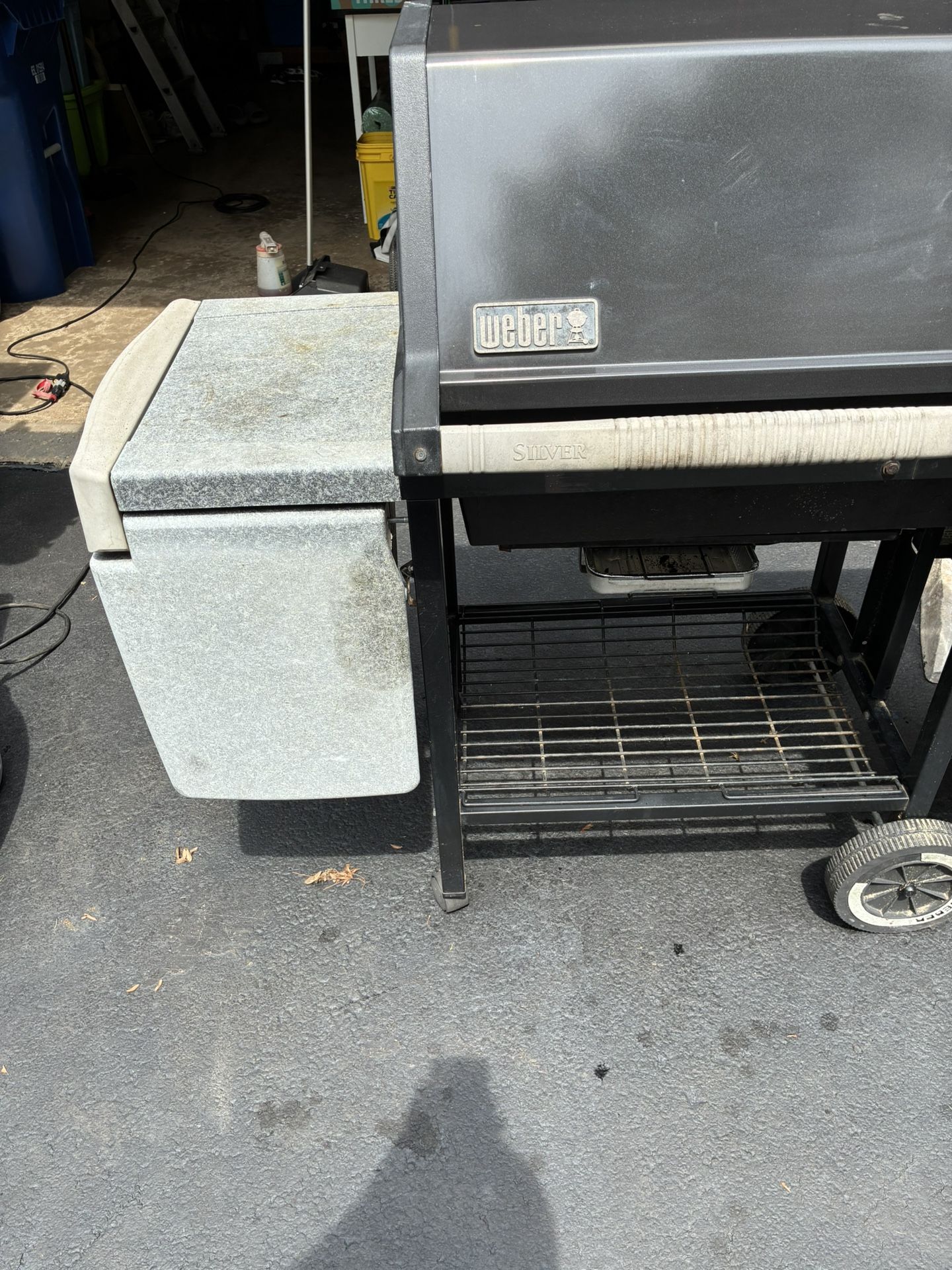 Weber Silver Series B Propane Grill With Tank And Cover - Main Image