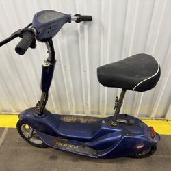 Vintage BMX Electric Scooter . Needs Battery and Charger. No keys 