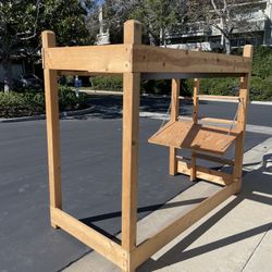 Loft Bed & Draft Table Unit