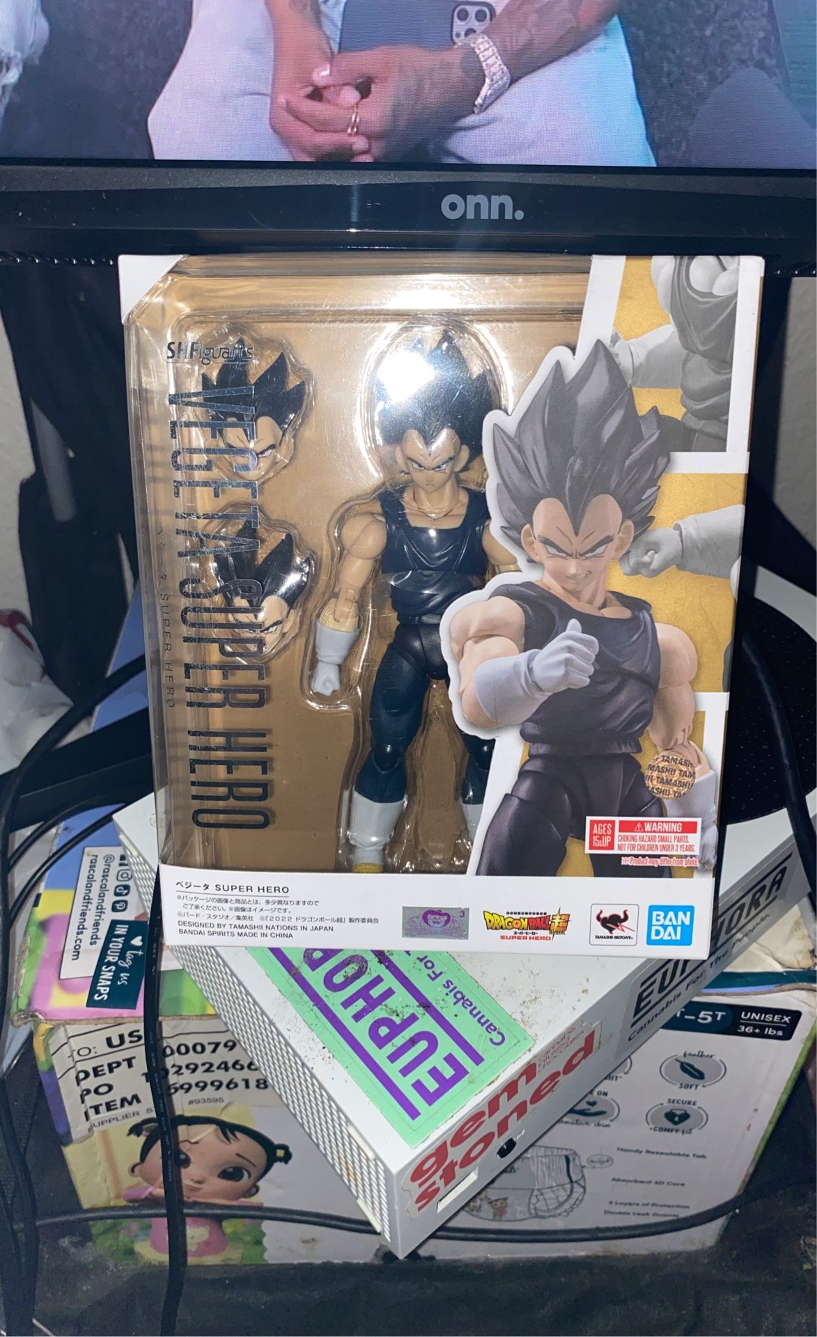DragonBallSuper Hero Vegeta Sh Figure