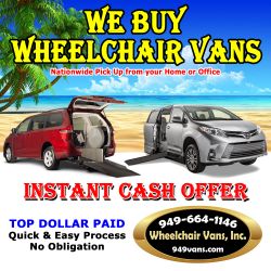 We BUY Wheelchair Vans 