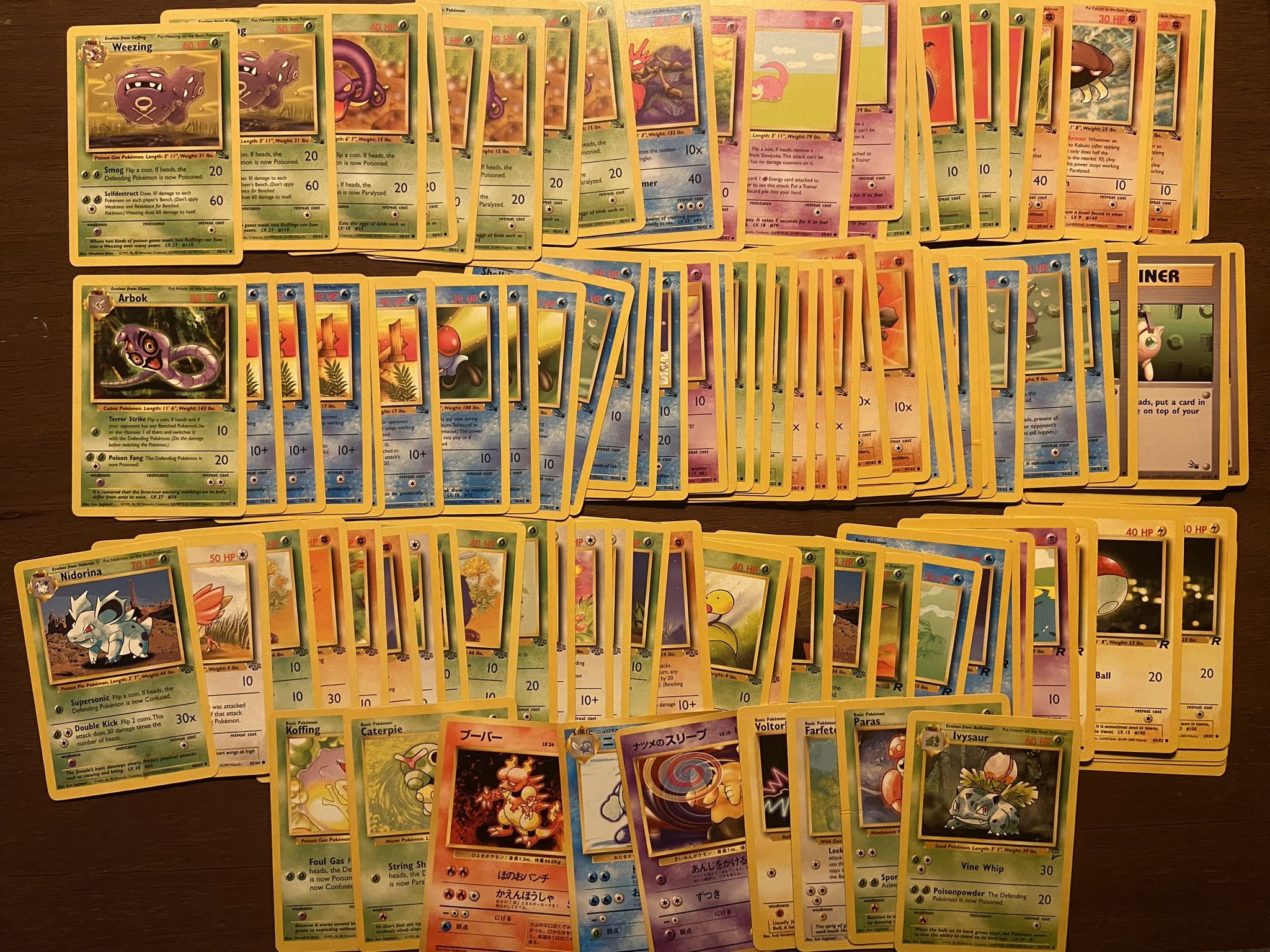 Pokemon Vintage Bulk