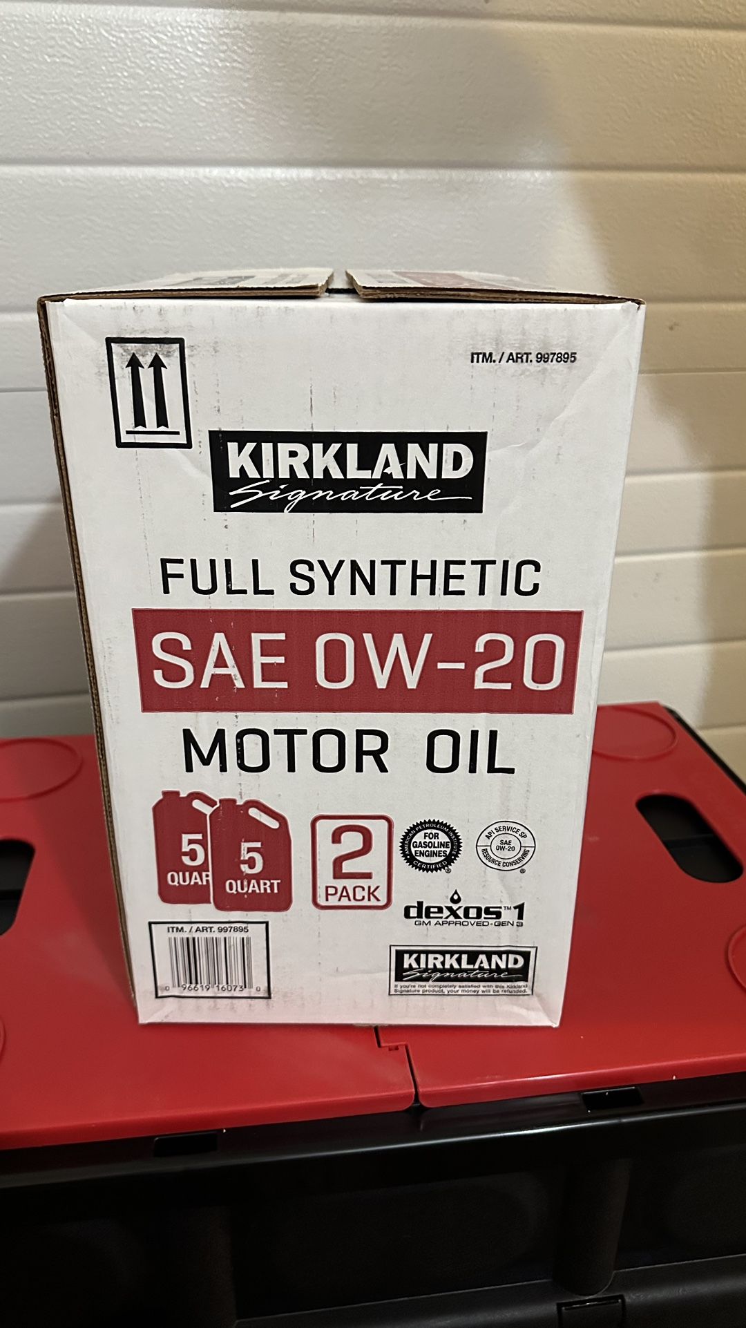 KS Motor Oil 10 Qt 0w20