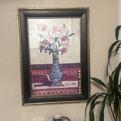 Blue Vase Painting 