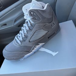 Air Jordan 5 Retro Light Graphite and Wolf Grey