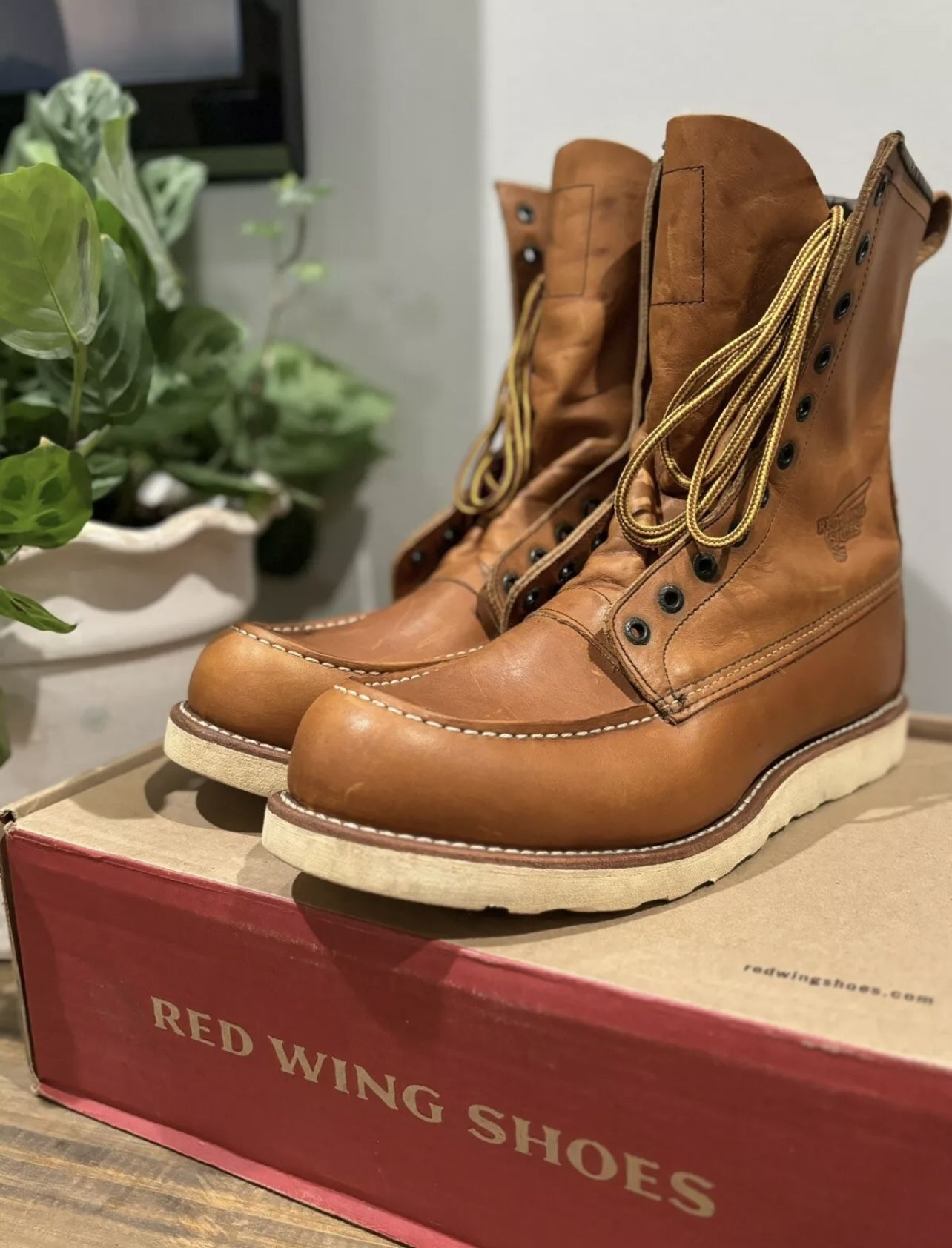 Red Wings Boots 11D USA 🇺🇸 Made Like New With Box