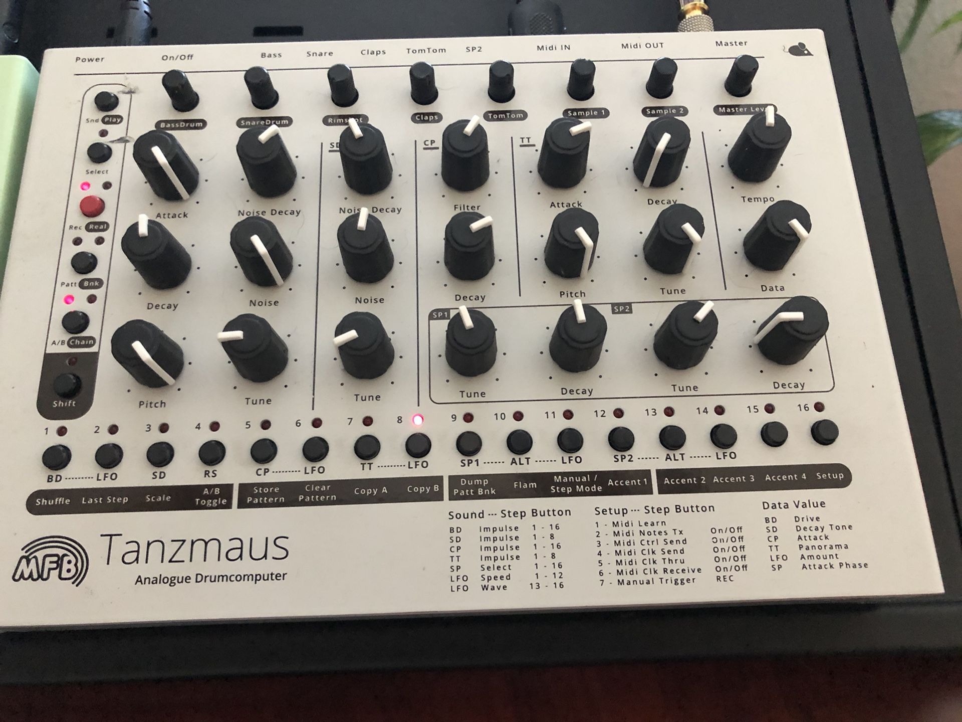 MFB Tanzmaus Analog Drum Machine