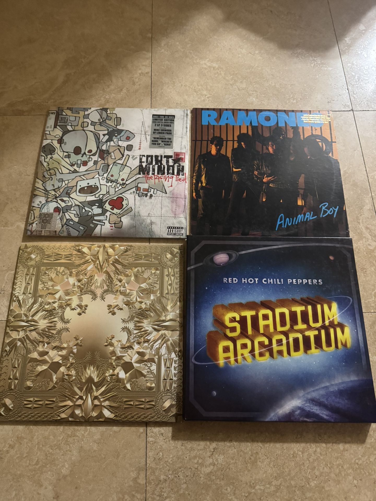 Rare Vinyl Record Collection Rap & Rock