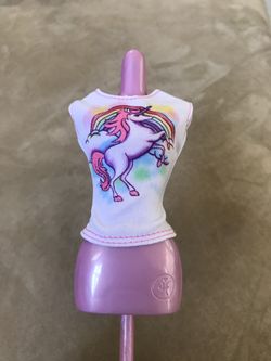 Unicorn Barbie Top