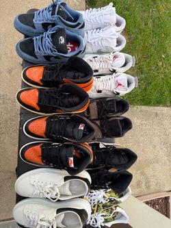Nike & Jordan Sneaker Collection – 8 Pair