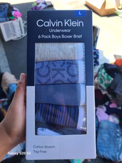 Calvin Klein Boy Boxer Briefs