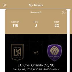 LAFC Tickets