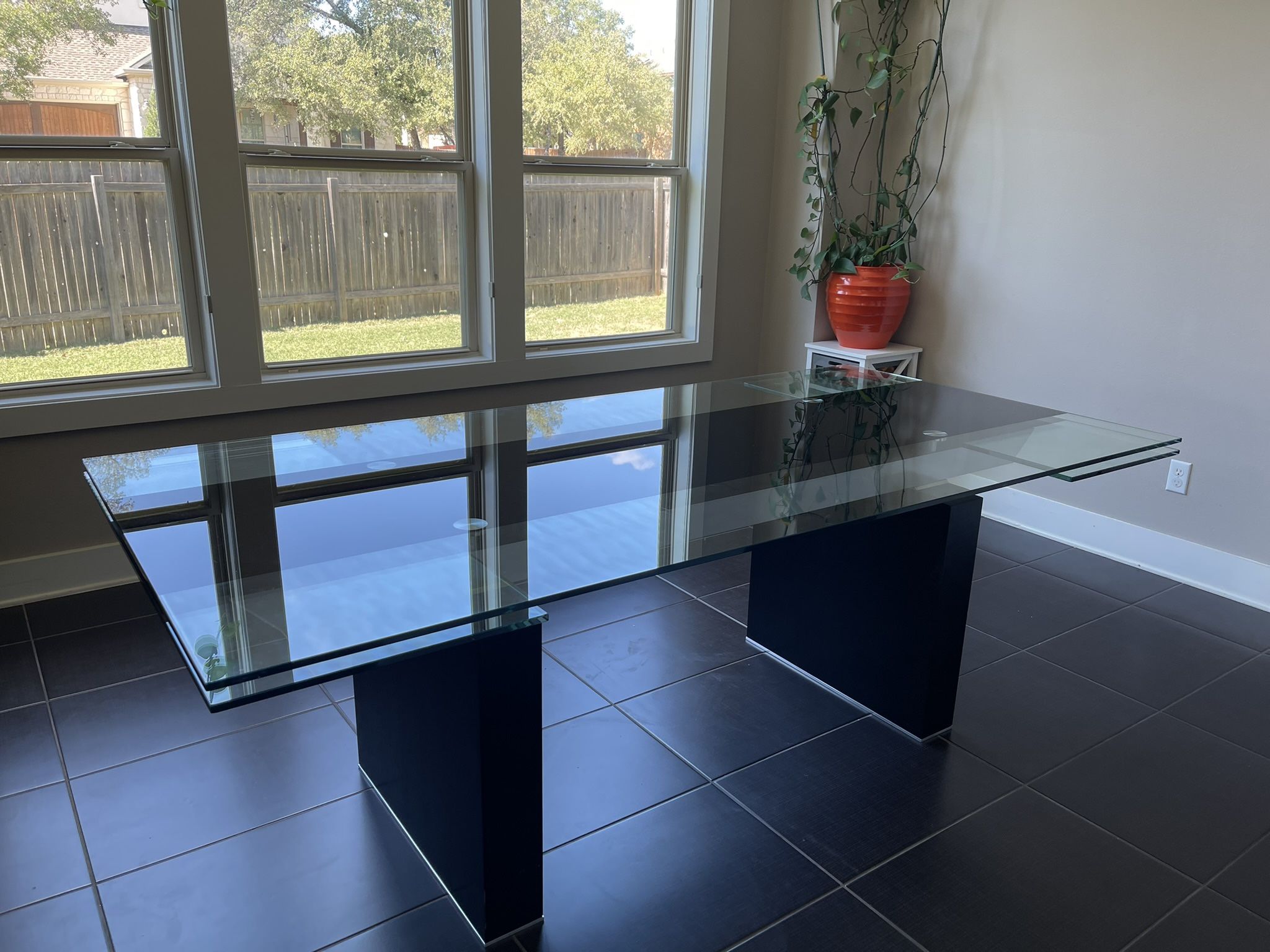 Glass Dining Table 