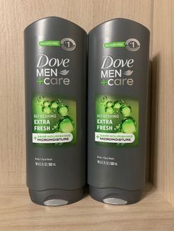 Dove Men Extra Fresh Body Wash, Price for Both (multiple sets available)