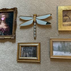 Gold Framed Gallery Wall