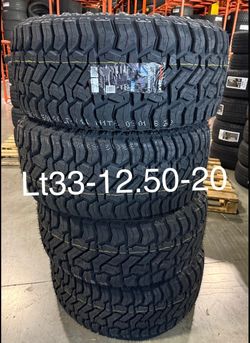 4 new lt33-12.50-20 rt